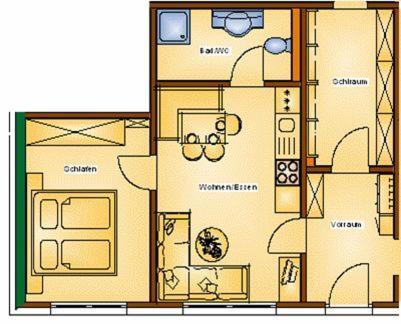 Apartment Sunshine Nauders Kamer foto
